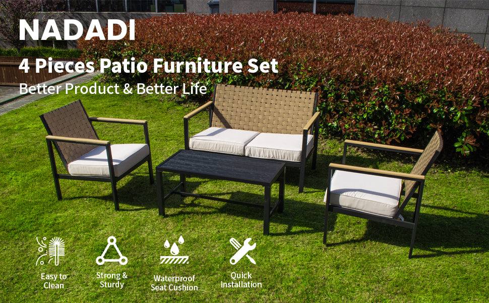 Nadadi-4Piece-Patio-Furniture-Set-Garden-dining-sofa-set-1A